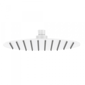 SOFFIONE DOCCIA LIFE TONDO BIANCO OPACO