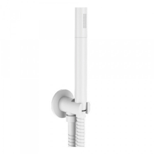 KIT DOCCIA MINIMAL TONDO BIANCO OPACO