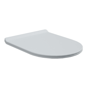 SEDILE WC ROUND Slim ammortizzato BIANCO OPACO