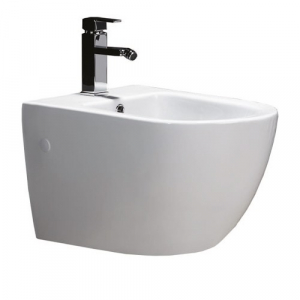 BIDET ROUND SOSPESO BIANCO LUCIDO