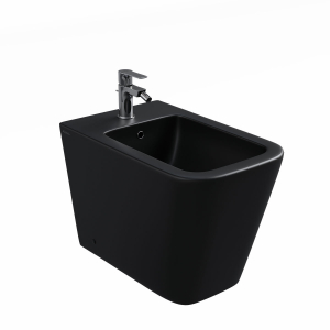 BIDET A TERRA 1F KUBE NERO OPACO