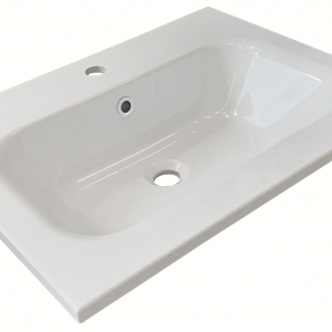 LAVABO SOLID 60 IN RESINA E CARICHE MINERALI