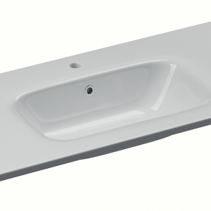 LAVABO SOLID 100 IN RESINA E CARICHE MINERALI