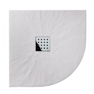 PIZARRA SEMICIRCOLARE BIANCO OPACO