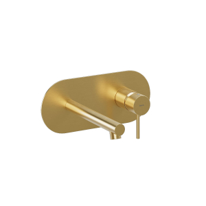 MISC. LAVABO INCASSO 1 PIASTRA SLIM ORO SPAZZOLATO