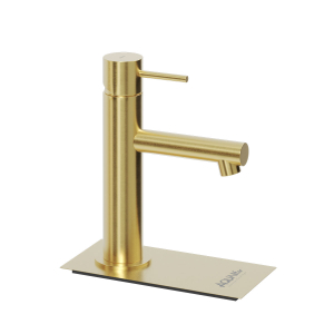 BASETTA expo SLIM LAVABO ORO SPAZZOLATO