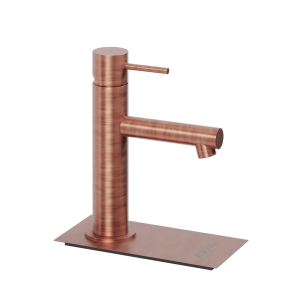 BASETTA expo SLIM LAVABO RAME SPAZZOLATO