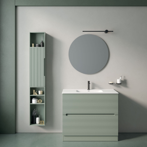 COMPOSIZIONE N. 1 - 100 MOBILE IKON A TERRA 100 Verde opaco