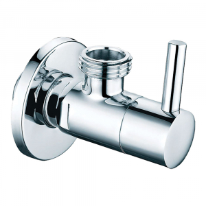 RUBINETTO SOTTOLAVABO TONDO 1/2x1/2 ORO SPAZZOLATO 