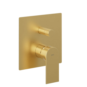 INCASSO DOCCIA 2 VIE EVEN ORO SPAZZOLATO